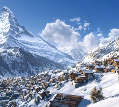 Retraite paisible dans les régions montagneuses isolées